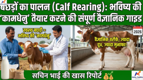 बछड़ों का पालन (Calf Rearing)