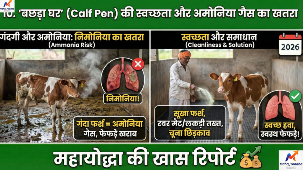 बछड़ों का पालन (Calf Rearing)