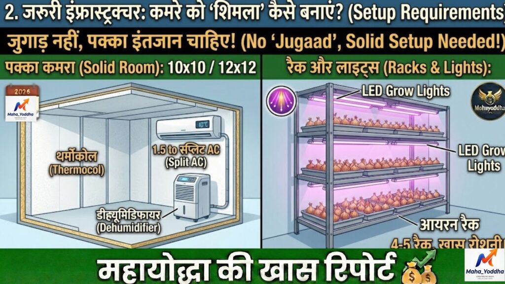 इनडोर केसर खेती 2026: एरोपोनिक्स तकनीक से कमरे में केसर उगाने का पूरा सच | लागत, मुनाफा और जोखिम