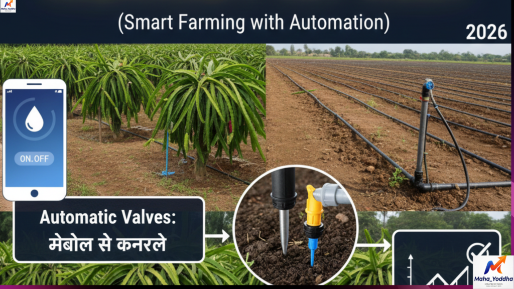 स्मार्ट इरिगेशन: ऑटोमेशन और सेंसर (Smart Farming with Automation)