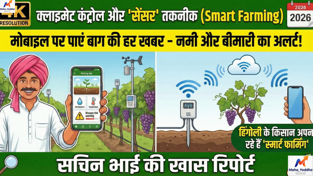 अंगूर की खेती: एक एकड़ से 10 लाख तक की कमाई, तकनीक और सावधानी – सचिन भाई की खास रिपोर्ट