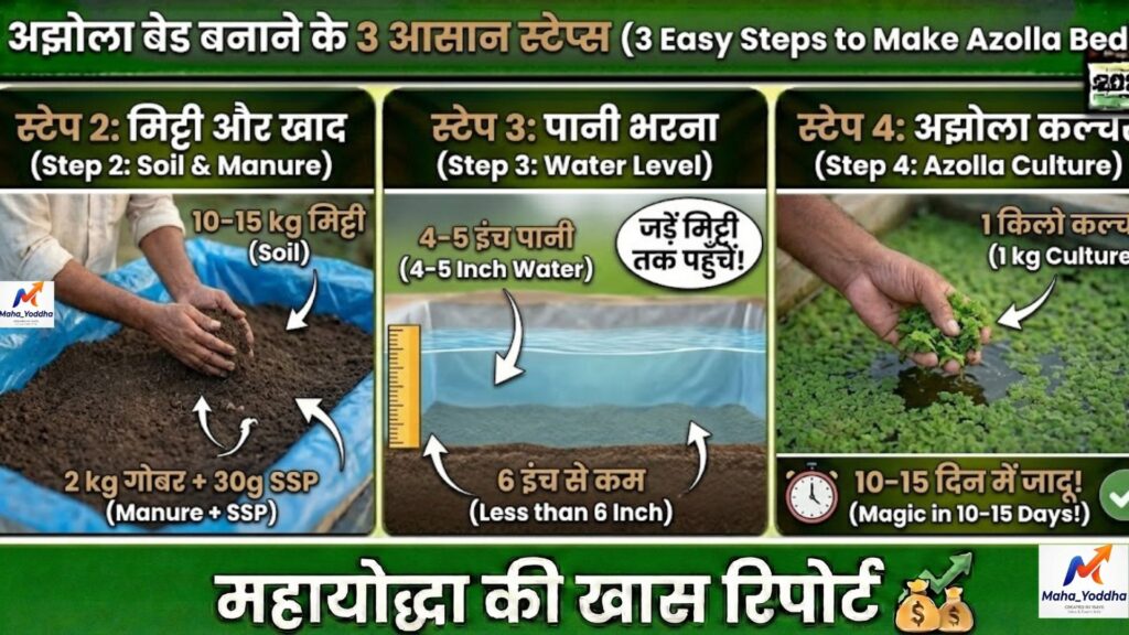 अझोला क्या है? पशुपालन में अझोला के फायदे, पोषक तत्व और उपयोग | Azolla Farming Guide