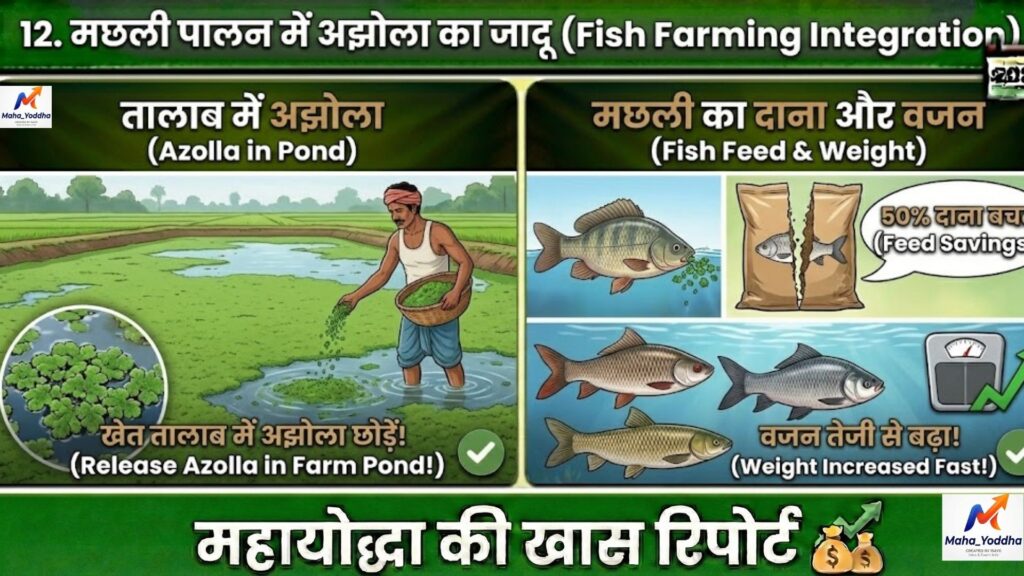 अझोला क्या है? पशुपालन में अझोला के फायदे, पोषक तत्व और उपयोग | Azolla Farming Guide