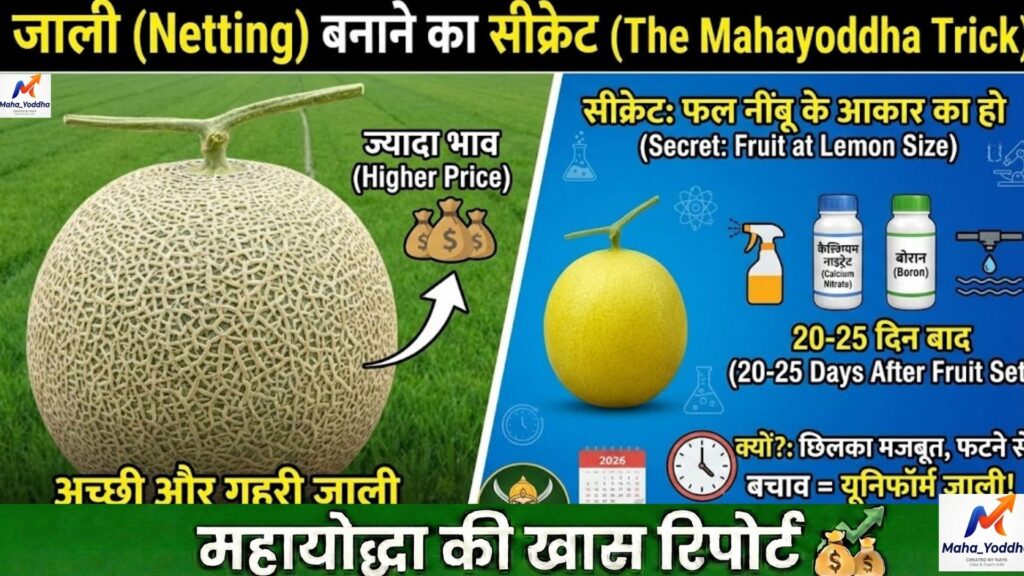 खरबूज की खेती: 90 दिनों में बंपर मुनाफा | उन्नत किस्में, देखभाल और रोग नियंत्रण गाइड