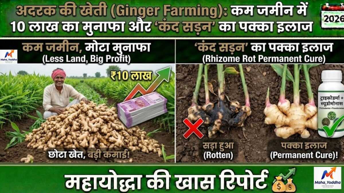 अदरक की खेती (Ginger Farming)