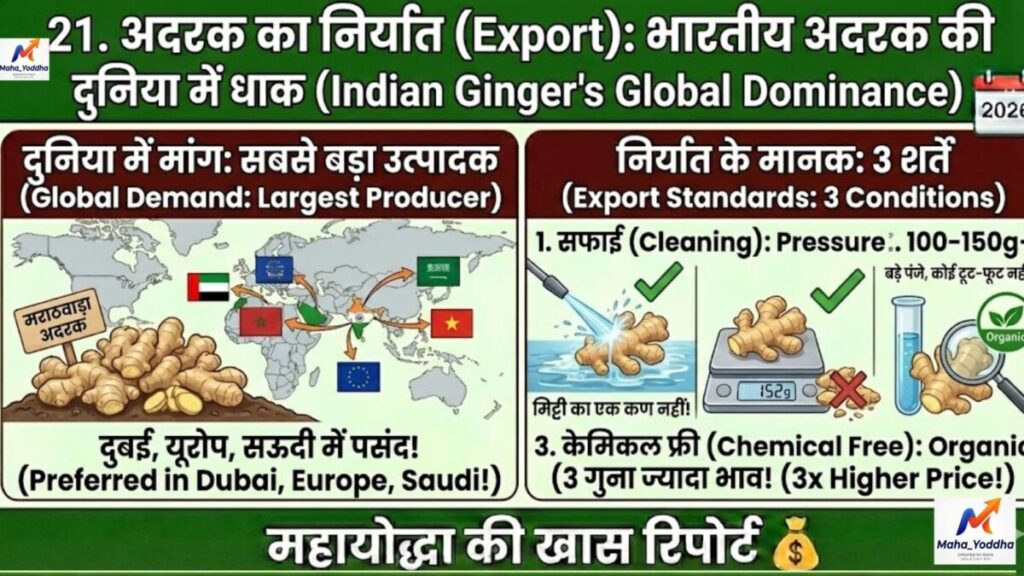 अदरक की खेती (Ginger Farming)