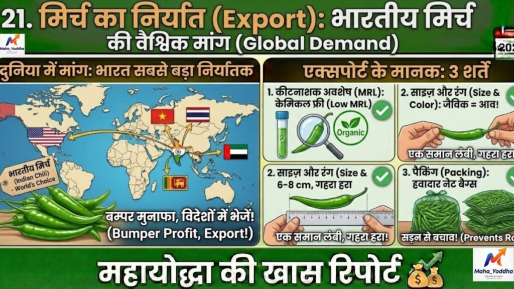 मिर्च की खेती कैसे करें?