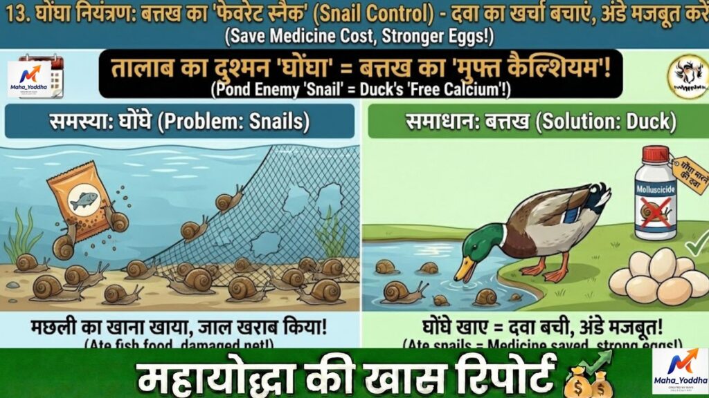 मछली और बत्तख पालन (Integrated Farming): फीड खर्चा 50% तक कम | Duck-Fish Farming से डबल कमाई