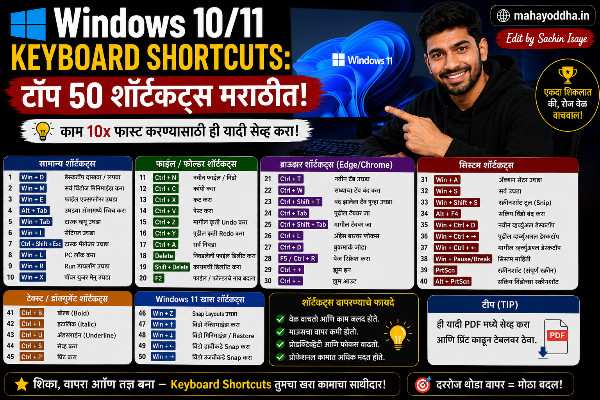 Windows 10/11 Keyboard Shortcuts