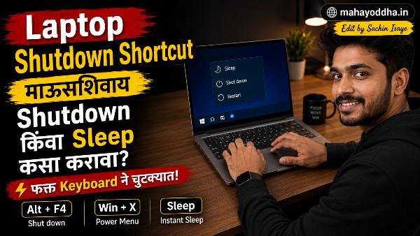 Laptop Shutdown Shortcut