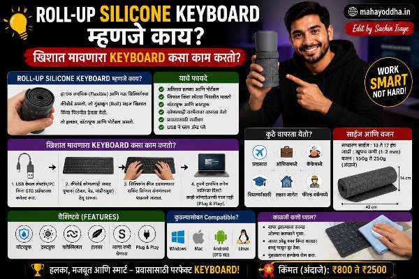 Roll-up Silicone Keyboard