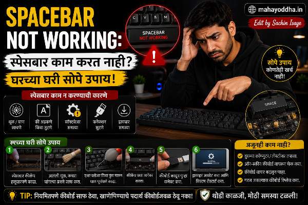 Spacebar Not Working